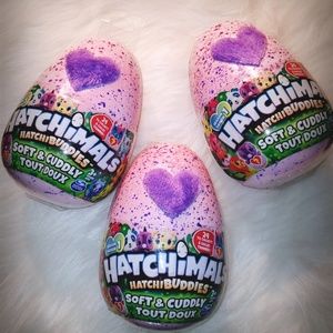 3 Hatchimals Hatchibuddies